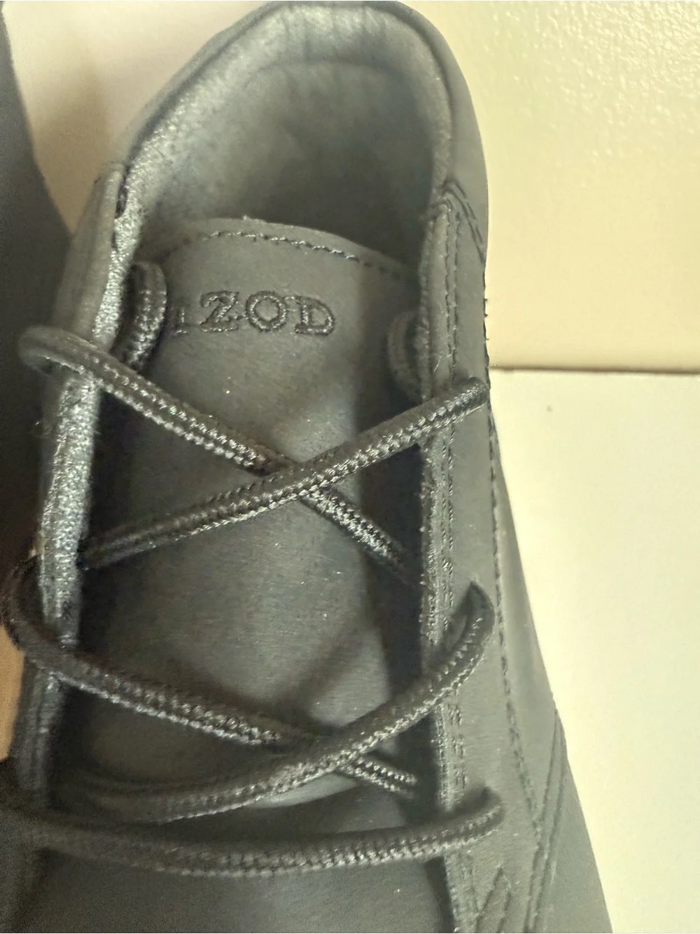 Izod Men's Palmer Casual Chukka Boot‎ 1815298 Black White New in Box Size 11